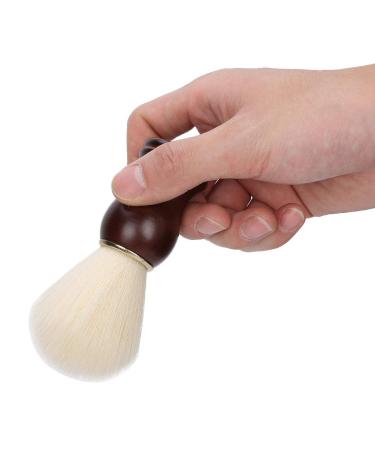 Ankroyu Professional Men's Beard & Shaving Brush - Handmade Wooden Face & Hair Cleaning Tool for Home Salon - Buy Online on SooperMarket.com