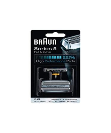 Braun Series 5 Combi 51S Foil and Cutter Replacement Pack (Formerly 8000 360 Complete or Activator), 0.32 Ounce