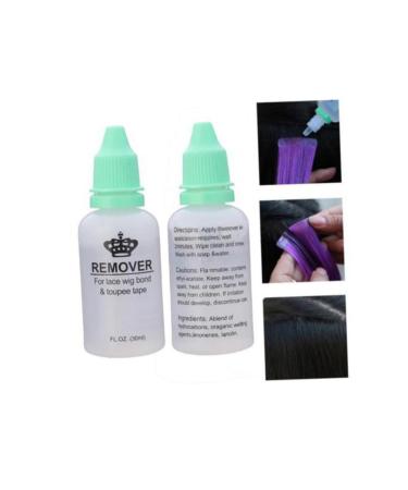 Angoily Hair Remover & Glue Remover for Lace Wigs Extensions & Toupees - Best Lace Bond & Hair Glue Solution - Buy Online on SooperMarket.com