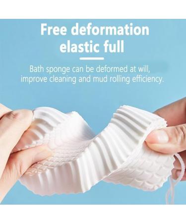 Buy Positivity Exfoliating Bath Sponge - Super Soft & Efficient Exfoliator | Positive Vibes for Your Skin (3-Pack - Buy Online on SooperMarket.com
