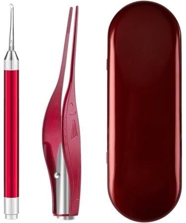 Safe Ear Cleaning Tool Kit for Children & Adults - Stainless Steel Light-up Earwax Removal Pick Cleaner One Size Cotton no gemstone - Buy Online on SooperMarket.com