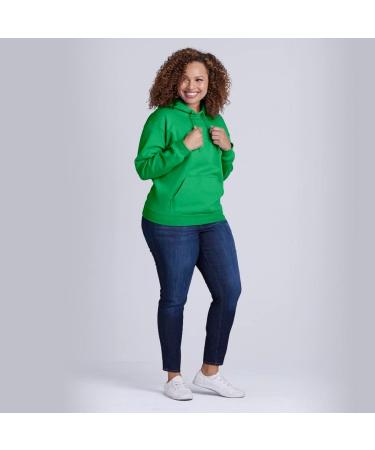 Gildan Adult Fleece Hooded Sweatshirt - G18500 - Medium Black - Buy Online on SooperMarket.com