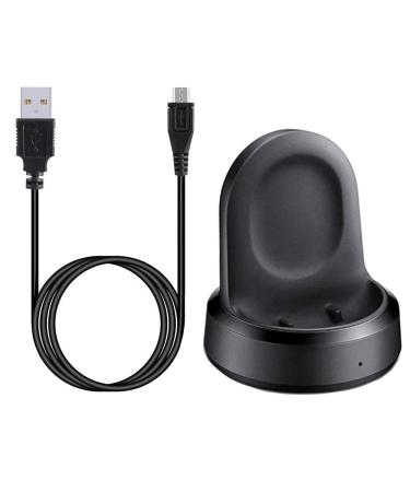 Charger for Samsung Galaxy Watch 1 42mm/46mm, Replacement Charging Dock Cradle for Galaxy Watch SM-R800/R810/R815 Smart Watch (Black)