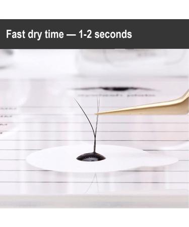 Extra Strong Eyelash Extension Glue - 1S Drying Time 10 Weeks Retention Maximum Bonding Power - Professional Use Only (5ml - Buy Online on SooperMarket.com
