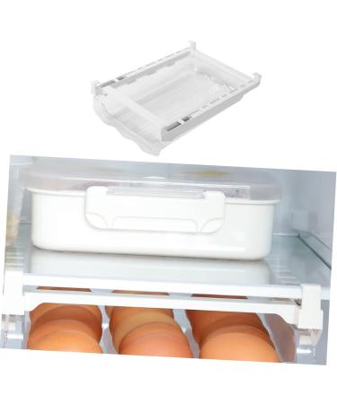 1pc Fridge Refrigerator Eggs Container Refrigerator Eggs Case Egg Carton Organizer Multifunction - Buy Online on SooperMarket.com