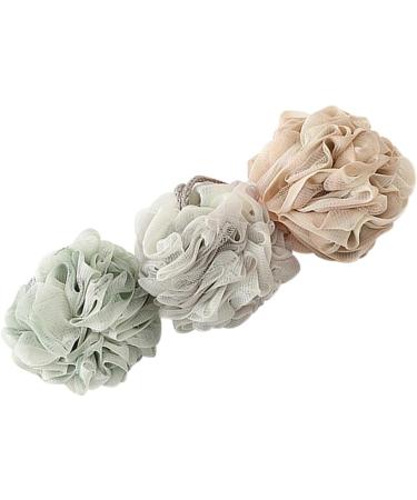 NOLITOY 6 Pcs Natural Loofah Dish Sponge Set | Eco-Friendly Bath & Shower Scrubber | Perfect for Women | Soft Mesh Pouf Cleaning Balls - Buy Online on SooperMarket.com