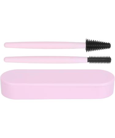 Silicone Eyebrow Brush Durable Silicone Eyelash Brush Wands 2 Pieces Comfortable Easy to Clean for Eyelashes - Buy Online on SooperMarket.com