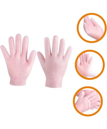 minkissy 4 Pairs Nourishing Care Gloves Moisturizing Gloves Hydrating Gloves Pedicure Foot Spa Moisturizing Spa Gloves Lotion Gloves Gel Spa Gloves Dry Hand Heel Hand Gloves Pink Miss Sebs - Buy Online on SooperMarket.com