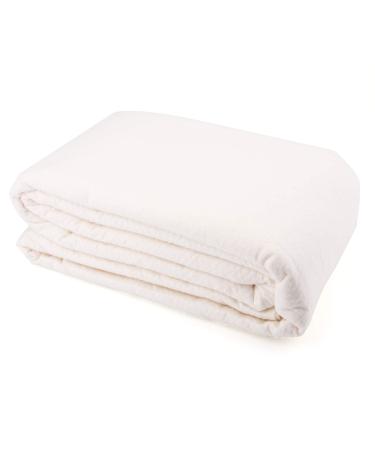 Tosnail 90-Inch x 108-Inch Soft Natural Cotton Batting for Quilts, Craft and Wearable Arts