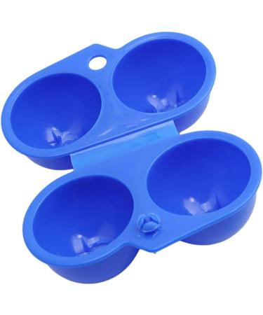 GLEAVI 6 Pcs Eggs 2 Grids Egg Case for Bbq Snap Lock Egg Holder for Fishing Barbecue Storage Box Travel As Shownx3pcs Mx3pcs - Buy Online on SooperMarket.com