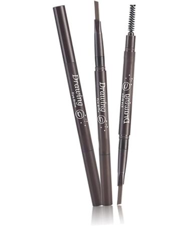 Angoily 2pcs 2 1 Eyebrow Brush Eyebrow Filler Eyebrow Pencil Brush Makeup Tools Double Head To Rotate - Buy Online on SooperMarket.com