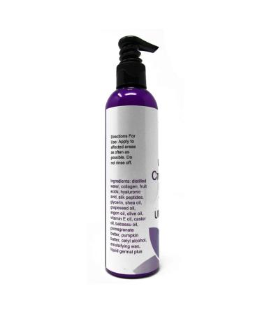 Ultimate Crepey Skin Cream | Hyaluronic Acid Argan Oil & Silk Peptides | 8oz for Dry & Aging Skin - Buy Online on SooperMarket.com