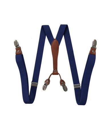 ELICAFVARIE HOOSE BIERS FOR MEN - Vintage Men Work Hosing Reminder 4 Clips Y Back 2.5 cm wide adjustable Elastic Jean Pants Pants Beager women Cover for wedding party event style B Unity size