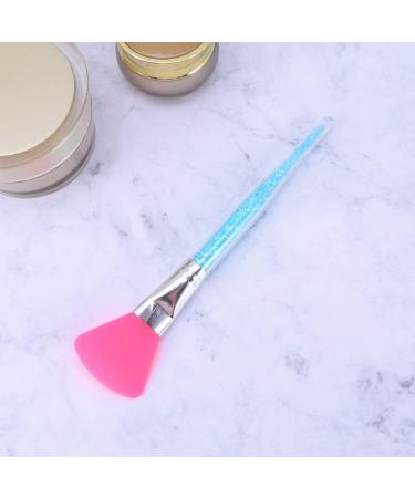 FOMIYES Silicone Brush Facial Brush Facial Brush Silicone Makeup Brush Cosmetic Applicator 14*4cm Blue - Buy Online on SooperMarket.com