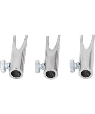 Metal Eyebrow Pencil Sharpener Lightweight Aluminum Alloy U-Shaped Effective Eyebrow Sharpening Tool for Home (Silver) - Buy Online on SooperMarket.com