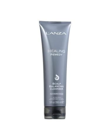 L'ANZA Healing Remedy Scalp Balancing Cleanser - Restores Wellness to Hair and Scalp while Reducing Oiliness and Excessive Sebum with Papaya Extract Sulfate-free Paraben-free Gluten-free (266ml) 266.00 ml (Pack of 1) Cleanser