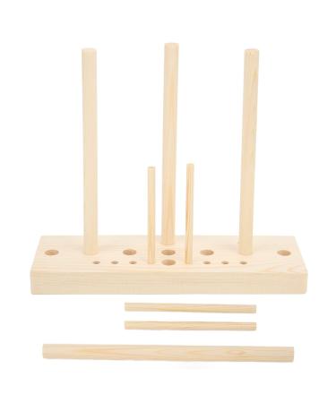 Hztyyier Bows Ribbon Making Tool Bow Wooden Maker Board Sticks Kit for Bows DIY Crafts Party Decorations