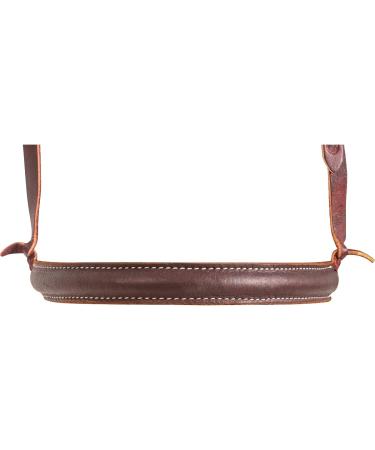 Martin Saddlery Single Rope Noseband with Harness Cover - Chocolate - Buy Online on SooperMarket.com