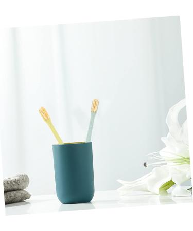 KOMBIUDA Manual Toothbrush Set - 4 Soft Plastic Brushes for Adults & Travel Includes Tongue Brush - Optimal Oral Care - Buy Online on SooperMarket.com