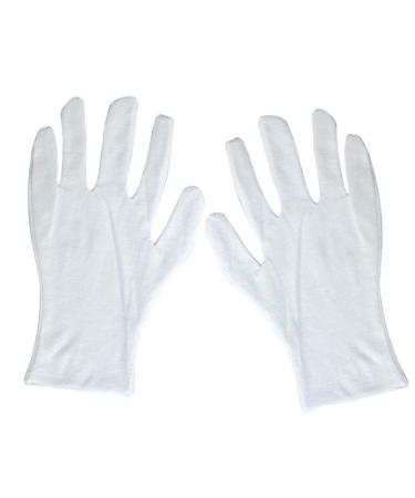 Healeved 18 Pairs White Work Gloves Cotton Gloves Cotton Work Gloves Factory Gloves Lengthen White Gloves - Buy Online on SooperMarket.com