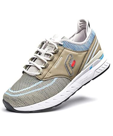 FitVille Men's Extra Wide Sneakers for Flat Feet Athletic Shoes with Wide Toe Box Plantar Fasciitis Shoes - Stride Core 14 Wide Mixed-color