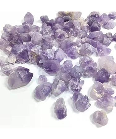 Gemstone Minerals raw Crystal Points Natural Purple Quartz Crystal Amethyst Cluster for Reiki 100g FUZEGRDLI - Buy Online on SooperMarket.com