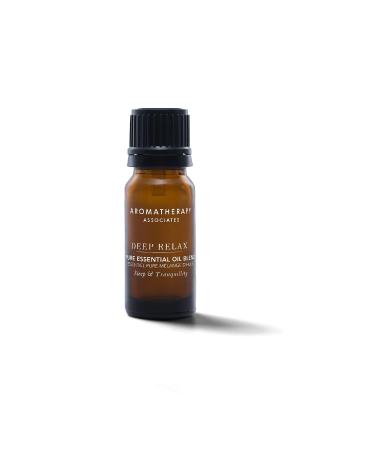 Buy Aromatherapy Associates Deep Relax Essential Oil Blend - Premium Undiluted Vetivert Chamomile & Sandalwood (0.33 fl oz) - International Shipping Available - Buy Online on SooperMarket.com