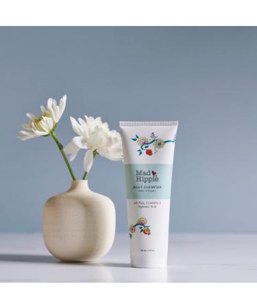 Mad Hippie Jelly Cleanser 4oz - Vegan Hydrating Face Wash with Hyaluronic Acid for Normal/Dry Skin - Removes Makeup & Sunscreen - Natural Plant Based Ingredients - Buy Online on SooperMarket.com