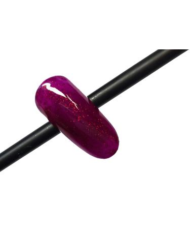 5g Premium Color Glitter Gel Passion Berry (FGG34) high coverage UV gel with glitter