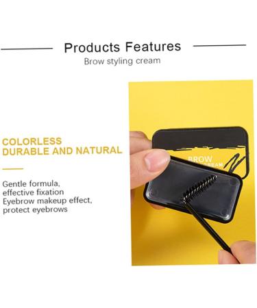 Eyebrow Soap Brow Eyebrow Shaping Soap Eyebrow Shaping Wax Eyebrow Setting Gel Waterproof Eyebrow Cream Makeup Balm for Natural Brows Stylish - Buy Online on SooperMarket.com