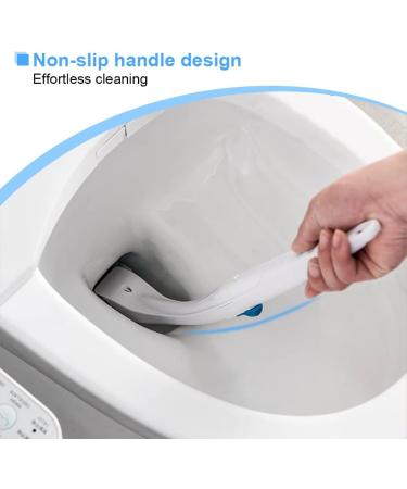 Disposable Toilet Bowl Brush Toilet Cleaning System Toilet Cleaning System Starter Kit Replaceable Concentrated Detergent Head Bathroom Disinfecting Toiletwand - Buy Online on SooperMarket.com