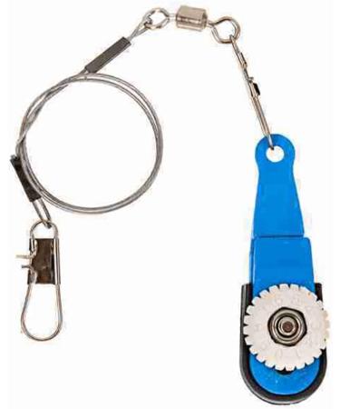 Tsudoku Adjustable Kayak Fishing Downrigger Clip - Trolling Release Clip | 5.5x1.7x2.6 cm | Blue | International Shipping - Buy Online on SooperMarket.com
