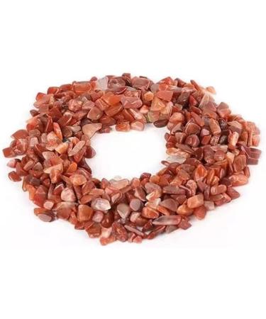 Natural Crystals and Stones 7mm-13mm Natural Polished Red Quartz Crystal Gravel Stone for 100g for Decoration kaixun - Buy Online on SooperMarket.com