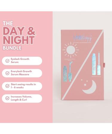 Lash Therapy Australia Day to Night Bundle | Eyelash Growth Serum & Waterproof Mascara | Cruelty-Free Lashes for Volume & Length - Buy Online on SooperMarket.com