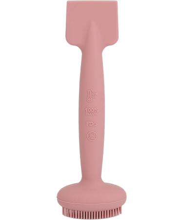 Dual Head Silicone Facial Mask Brush - Comfortable Handle Easy Clean for Home & Salon Use - Buy Online on SooperMarket.com