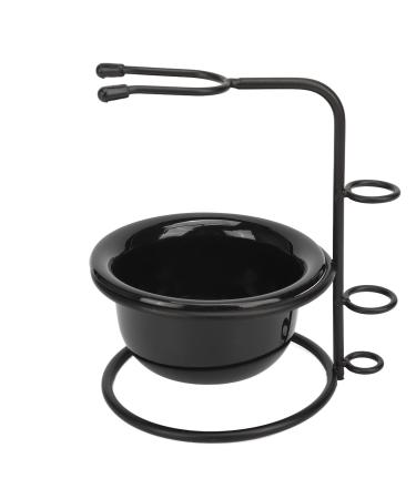 Men's Shaving Brush Holder Dustproof Metal Holder Household Portable Shaving Bowl for Men