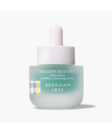 Beekman 1802 Smooth Booster Willow Bark Exfoliating Face Serum - Fragrance Free - 0.5 fl oz - Smooths Bumpy Skin Resurfaces & Exfoliates - Good for Sensitive Skin - Vegan & Cruelty Free