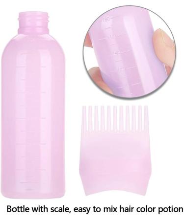 ANGGREK Hair Dyeing Bottle with Comb - Pink | Hair Color Applicator Tool - Buy Online on SooperMarket.com