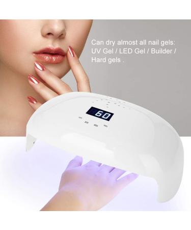 78W UV LED Nail Lamp - Automatic Sensor & Fan Dual Light Nail Dryer for Home & Salon - EU Shipping Available - Buy Online on SooperMarket.com