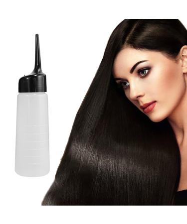1 PC Plastic Leakproof Applicator Bottle Salon Hair Cleaning Washing Pot Long Tip Applicator Bottle For Hair Color Applicator Hair Dye(5oz)