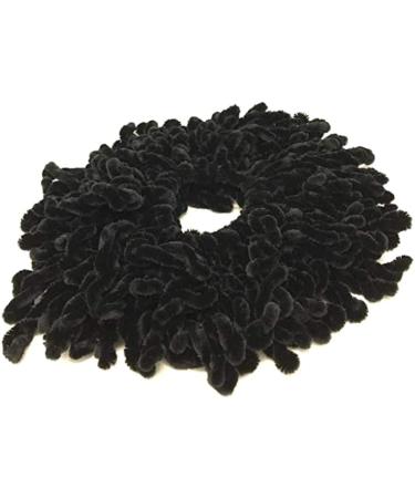 Hair Scrunchies for Girls Volumising Scrunchie Big Hair Ties Elastic Hairbands Hair Headwear Black Hair Scrunchies - Buy Online on SooperMarket.com