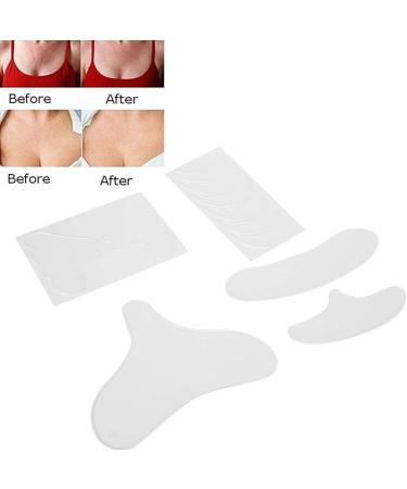 Smooth Design Wrinkle Sticker Soft Cleanable Anti Wrinkle Pads Durable Reusable Flexible for Neck Face Remove Wrinkles Chest - Buy Online on SooperMarket.com