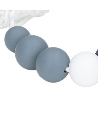 Buy Dark Blue Silicone Biting Toys - Easy to Clean Baby Feeding Chain | Safe & Pedagogically Designed for Everyday Use - Buy Online on SooperMarket.com