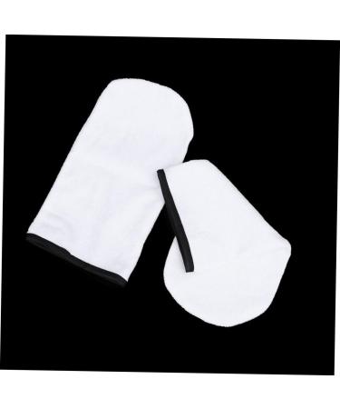 minkissy 2 Pairs Moisturizing Gloves Overnight Hand Treatment Mitts Paraffin Wax Gloves Cold Gloves Hand Wax Treatment Skin Care Gloves Mittens Spa Gloves To Sleep White Gel - Buy Online on SooperMarket.com