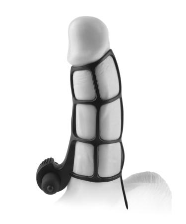 Pipedream Fantasy X-Tensions Deluxe Silicone Power Cage Black