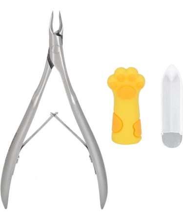 Cuticle Scissors Safe Removal of Dead Skin Stainless Steel Comfortable Handle Cuticle Nippers Protective Tip for a Beauty Salon - Buy Online on SooperMarket.com
