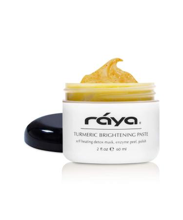 Raya Turmeric Brightening Paste (159) | Professional-Grade Exfoliating Paste | Helps Diminish Lines and Wrinkles