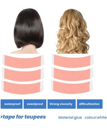 TsoLay Super Strong Duo-Tac Wig Double Tape Adhesive Extension Hair Strips for Toupees/Lace Wig 36Pc/Lot - Buy Online on SooperMarket.com
