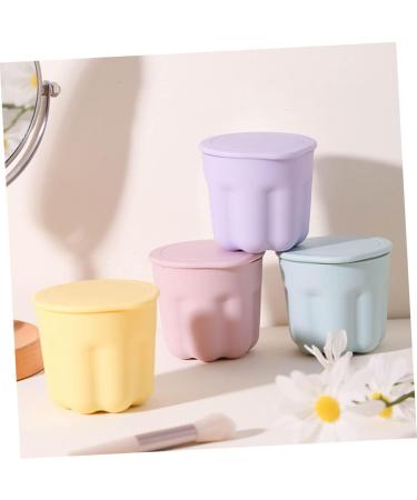 FOMIYES 8 Sets Pp Washing Bowl Makeup Brush Cleaning Mat Makeup Brush Cleaner Bowl Cleaning Tools Portable Washers Eyeshadow Brush Cleaner Bowl Beauty Kit Make up Cleaning Bowl Silica Gel - Buy Online on SooperMarket.com
