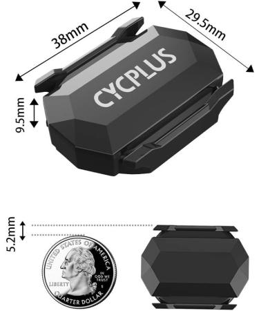 CYCPLUS Dual Module Bicycle Cadence & Speed Sensor - Bluetooth & ANT+ Compatible for Accurate Cycling Metrics - Buy Online on SooperMarket.com
